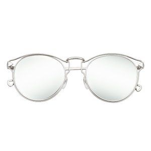 Reflected round mirror Sunglasses